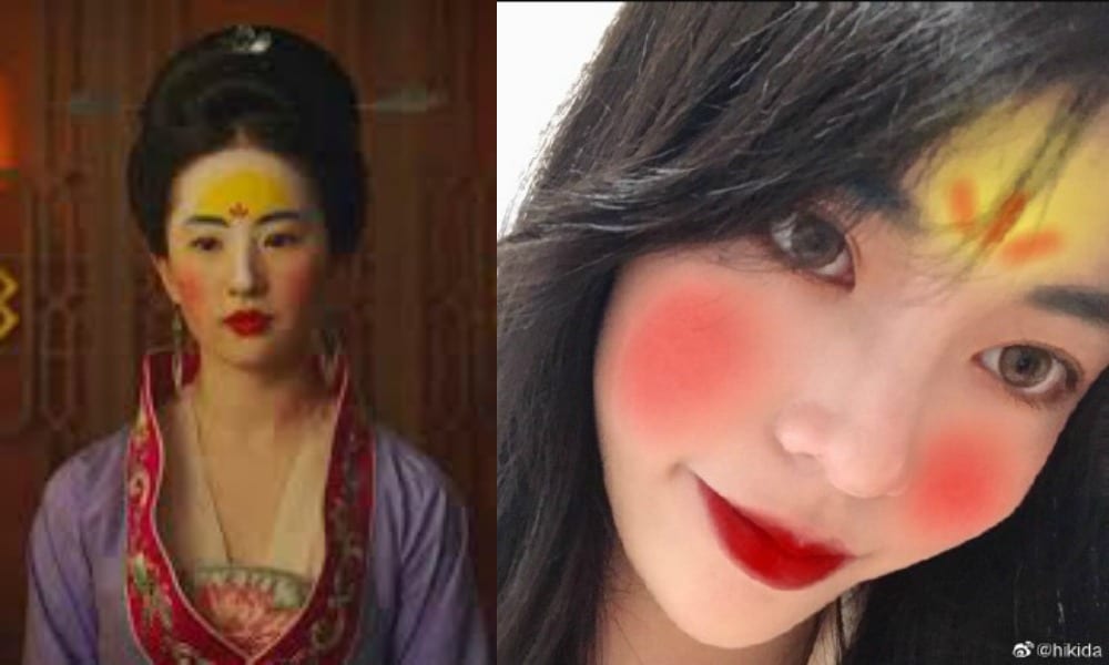 The Mulan Makeup Challenge Traditional