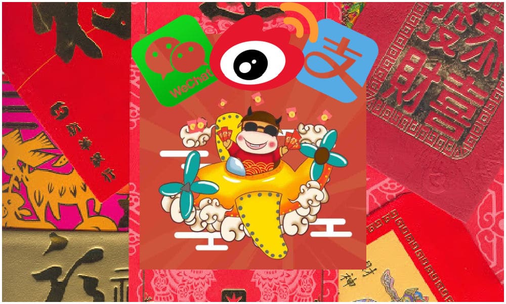 Hand Holding Angpao Money On Envelope Chinese New Year Celebrate